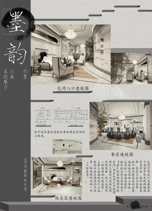 往届“新人杯”全国大学生室内设计竞赛餐饮空间设计获奖作品回顾 赛事活动策划中的艺术与创意融合（中篇）